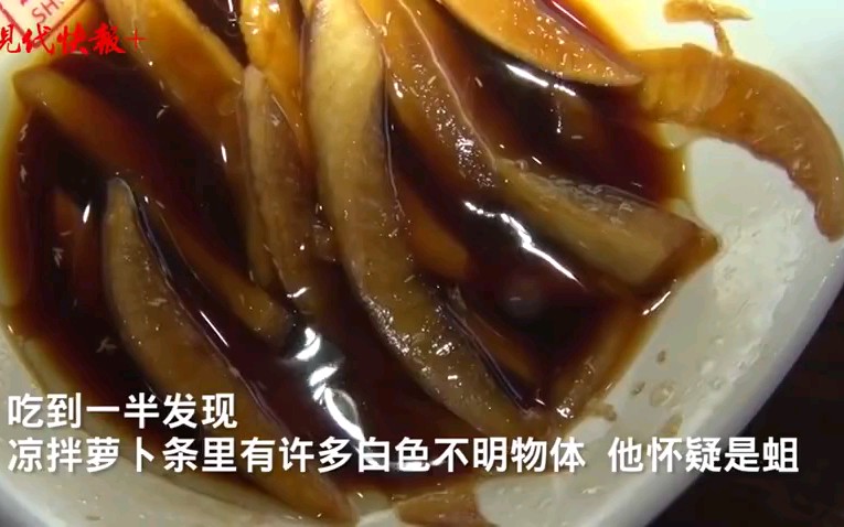 顾客投诉菜里有蛆,餐厅经理竟将剩菜全部吃下:如果真有,我会拉肚子哔哩哔哩bilibili