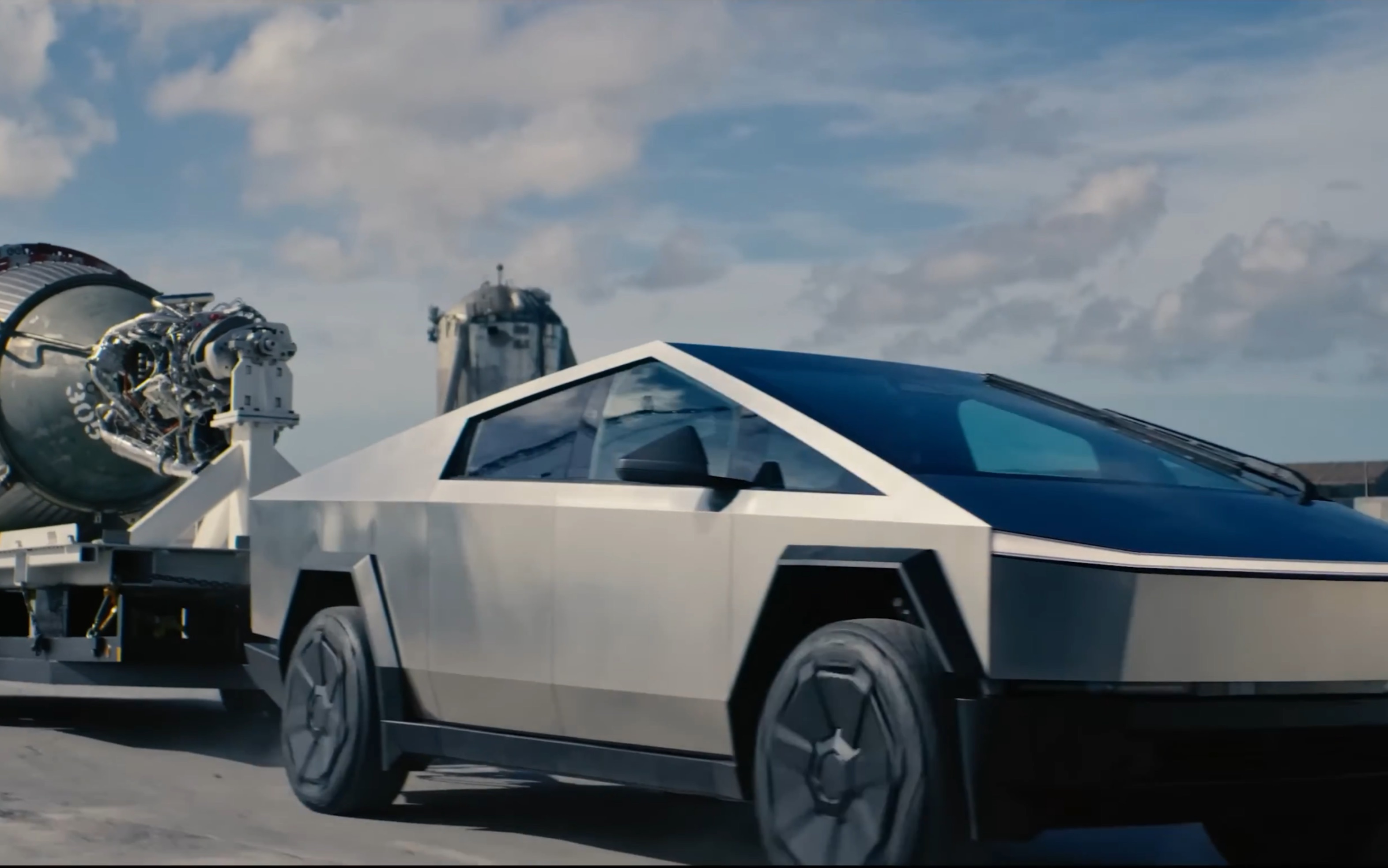 tesla cybertruck promotional video