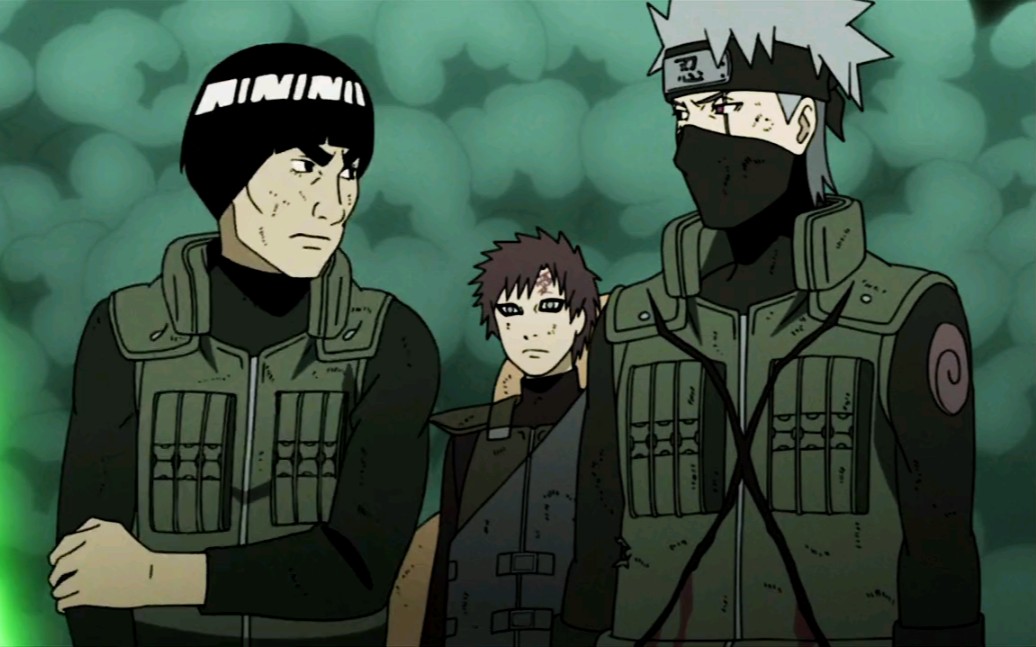 凯:卡卡西这脚本来是给你留的,要不是哪个把忍具扔在了我头上,我才不