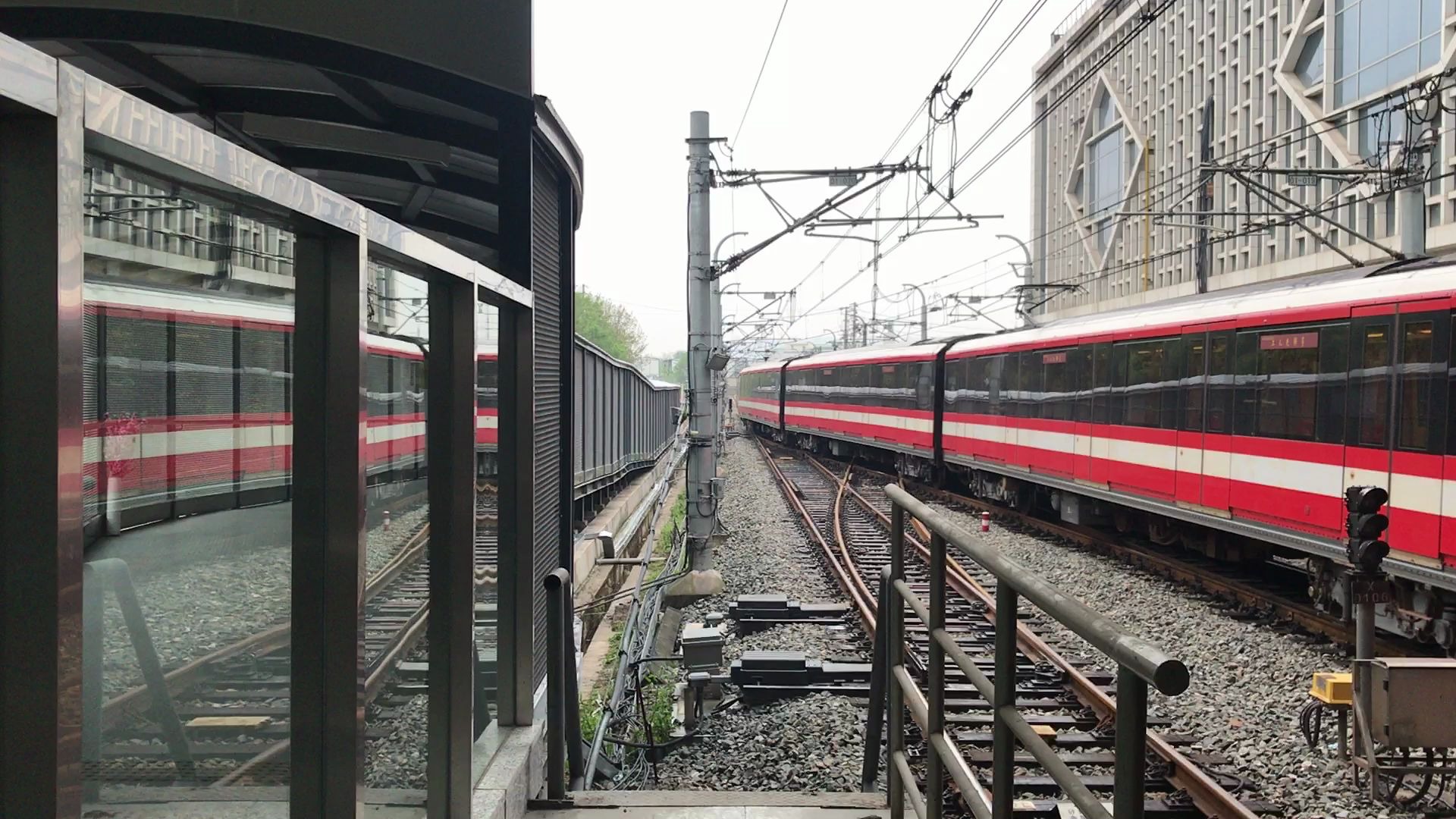 南京地铁2号线油坊桥站 站后折返