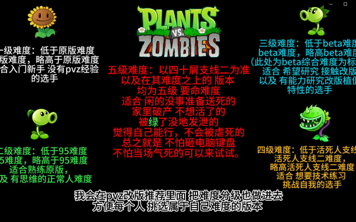 [图]pvz改版下载推荐（pvz改版知识科普）（重投）