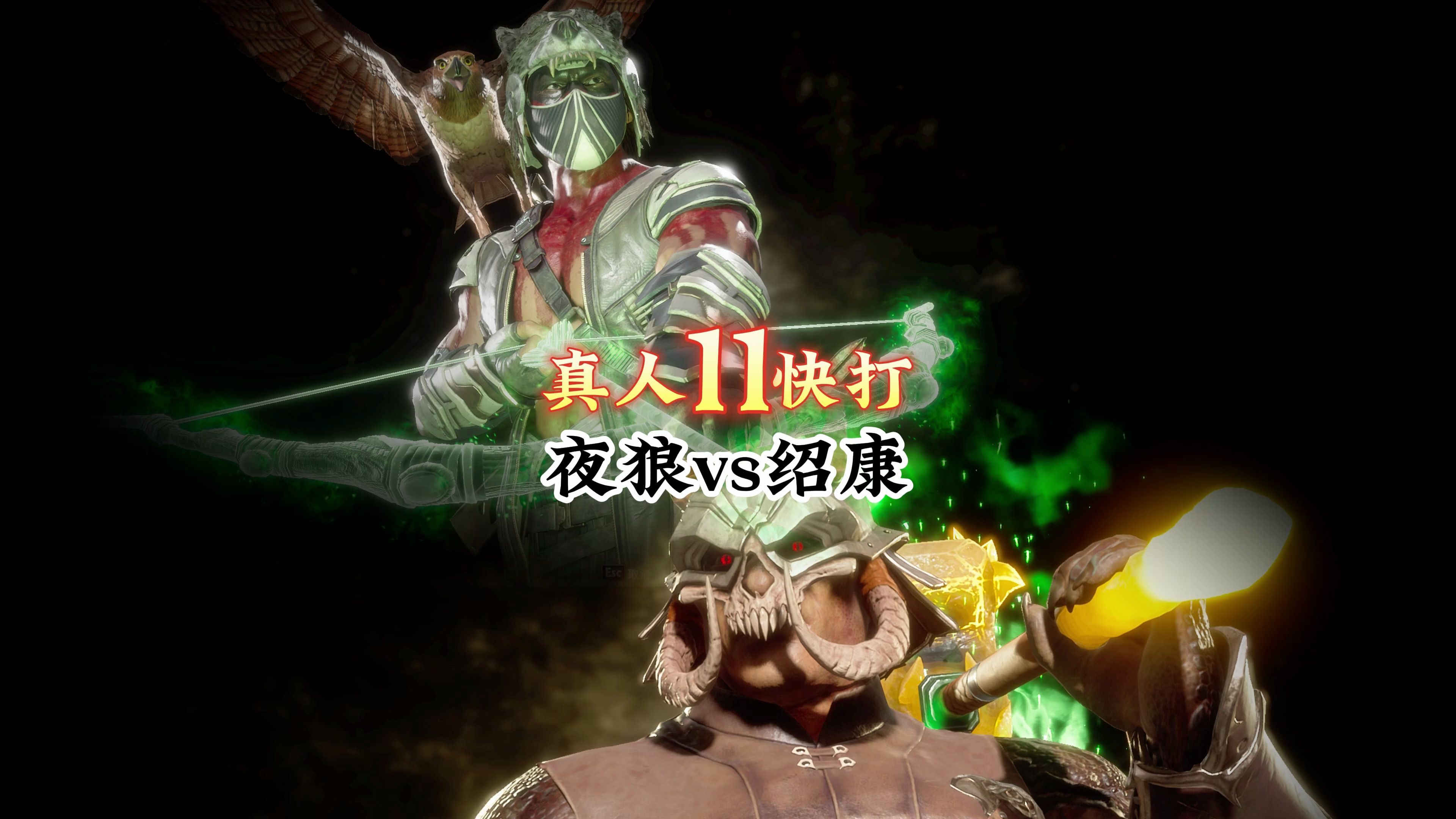 真人快打11:夜狼vs绍康(精彩对局)无码