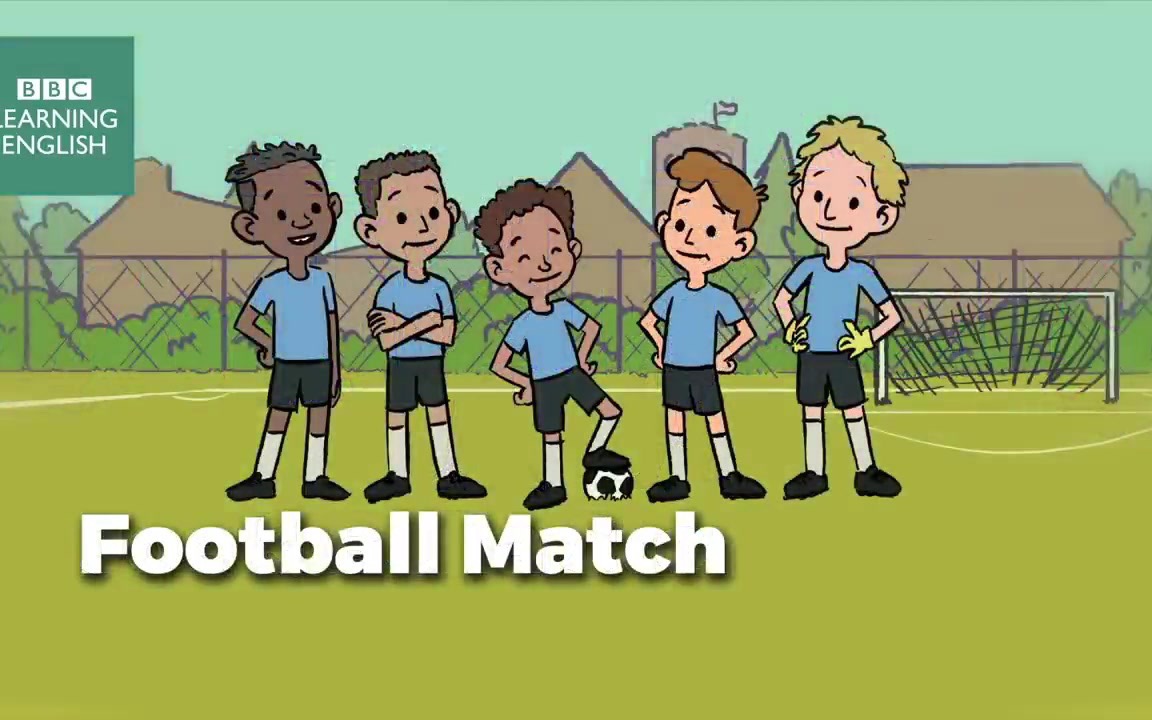 bbcenglishstoriesforchildren少儿英语footballmatch