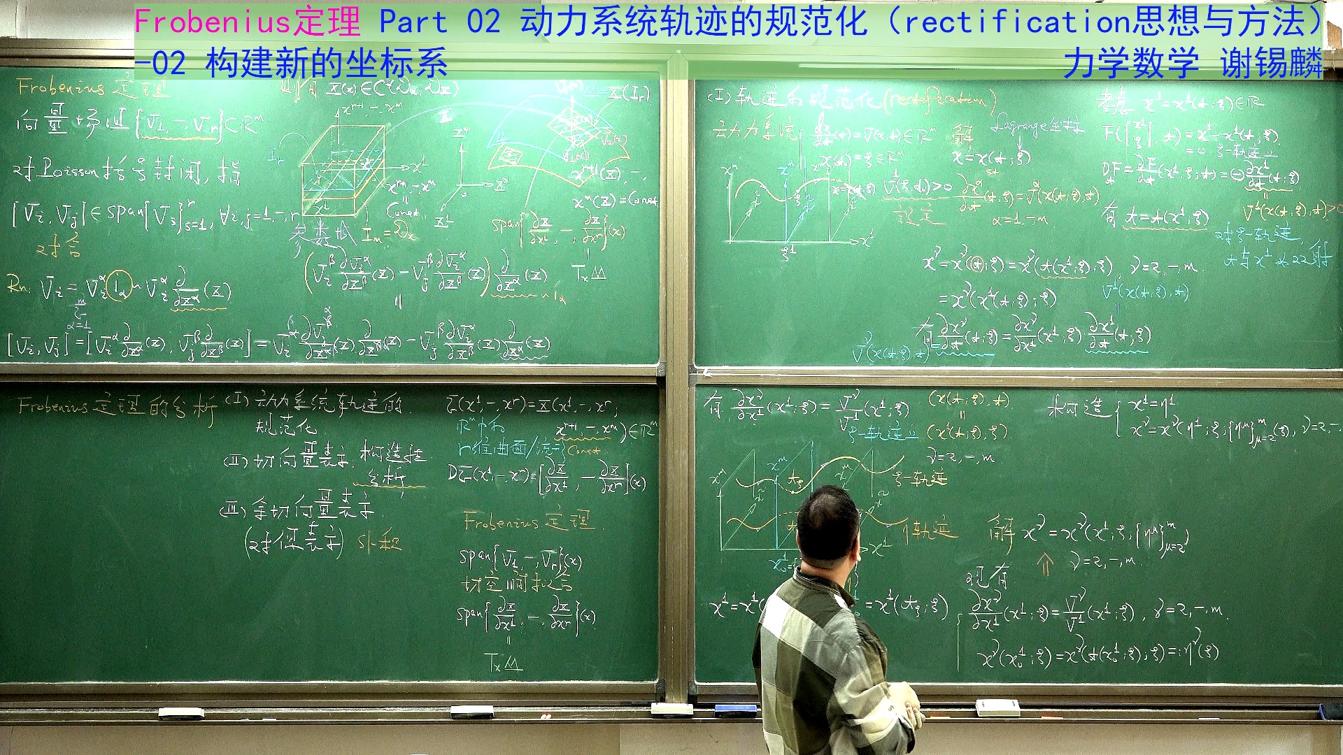 Frobenius定理 Part 02 动力系统轨迹的规范化(rectification思想与方法)02 构建新的坐标系哔哩哔哩bilibili