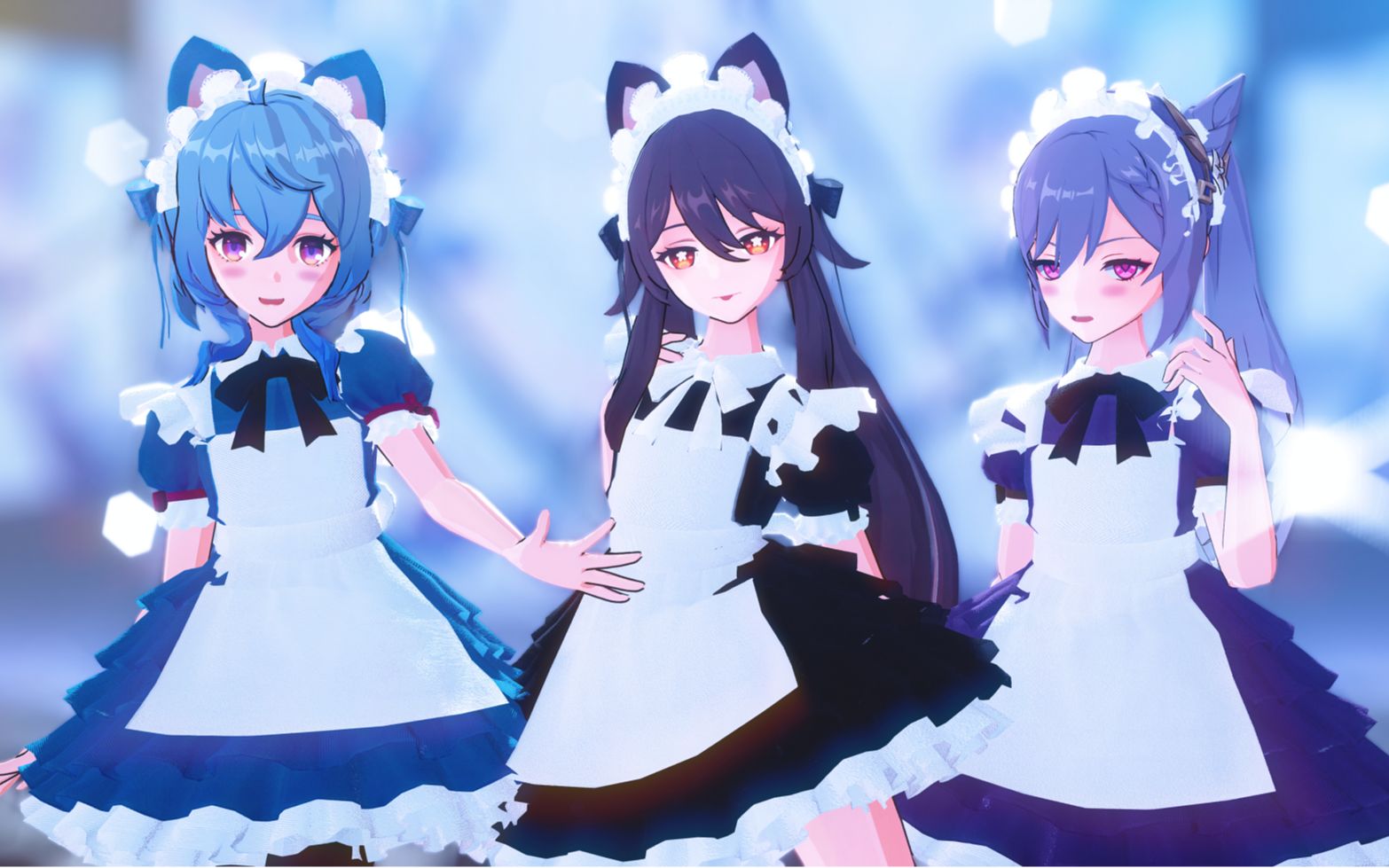 【4k/原神/mmd】诱人的香气99年轻人可不能多吃哦||《catallena》璃