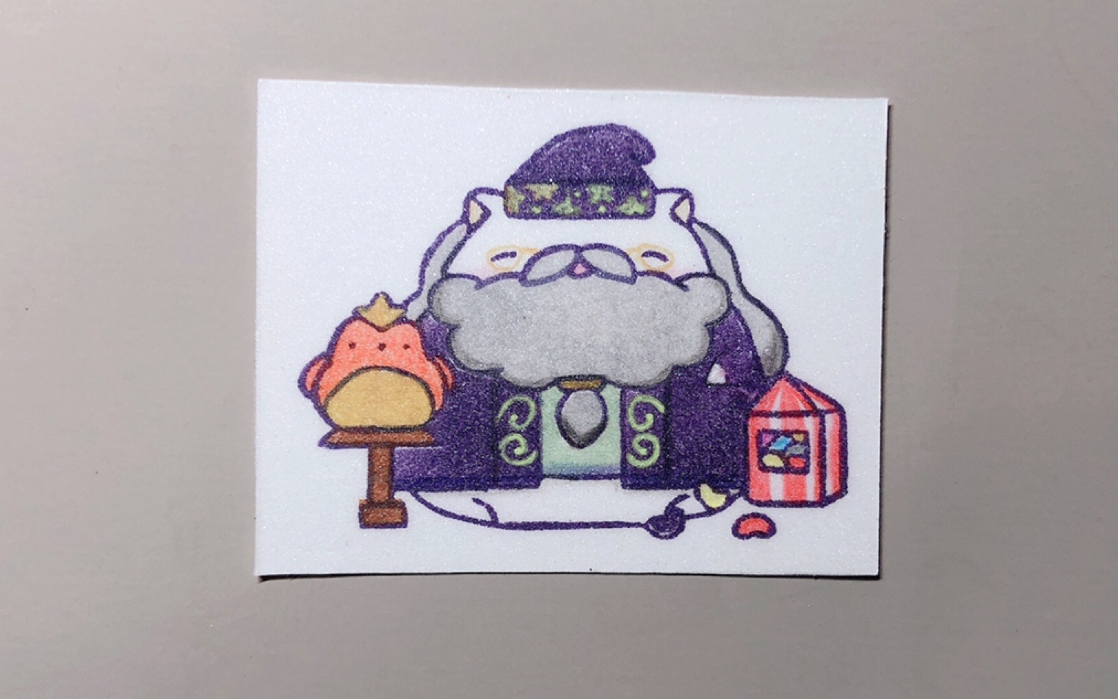 橡皮章哈利波特校长小章套个色