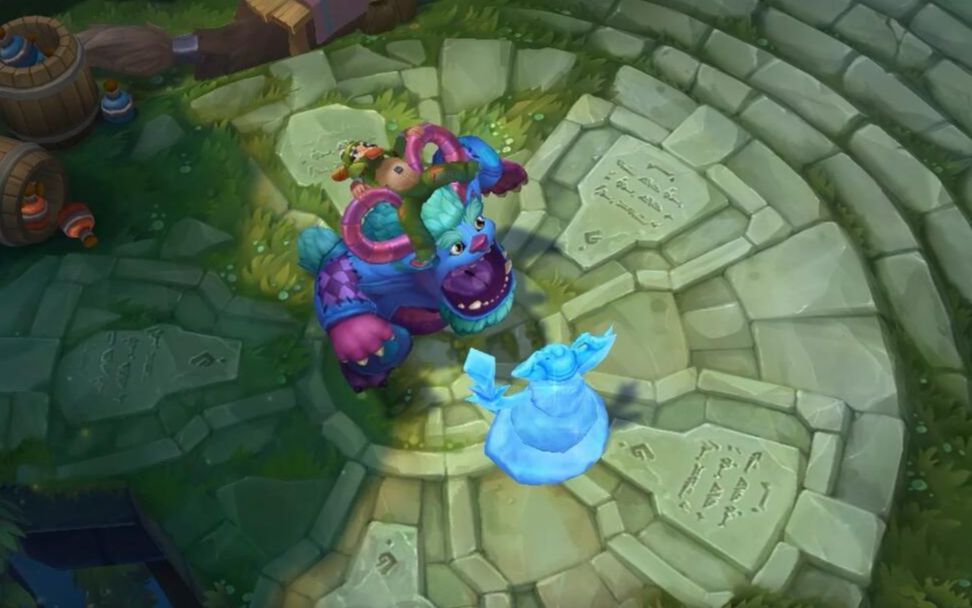 脏兮兮 努努皮肤特效预览