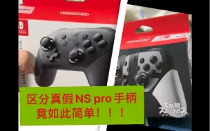 Download Video: 区分真假NS pro手柄竟然这么简单！！！