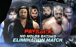 Video herunterladen: WWE  payback2014   圣盾 vs 进化军团