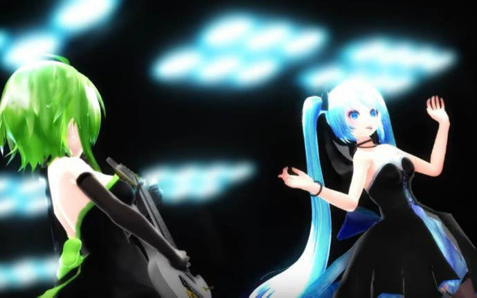 【mmd】tell your world - tda式改变 初音miku,gumi