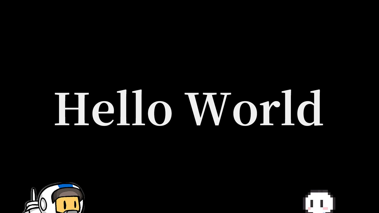 独立游戏《Hello World》宣传PV在计算机世界中遨游吧!