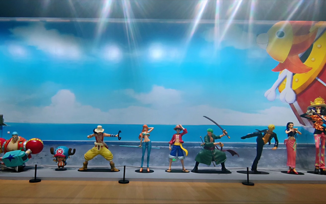 海贼王巡展深圳站手办合集