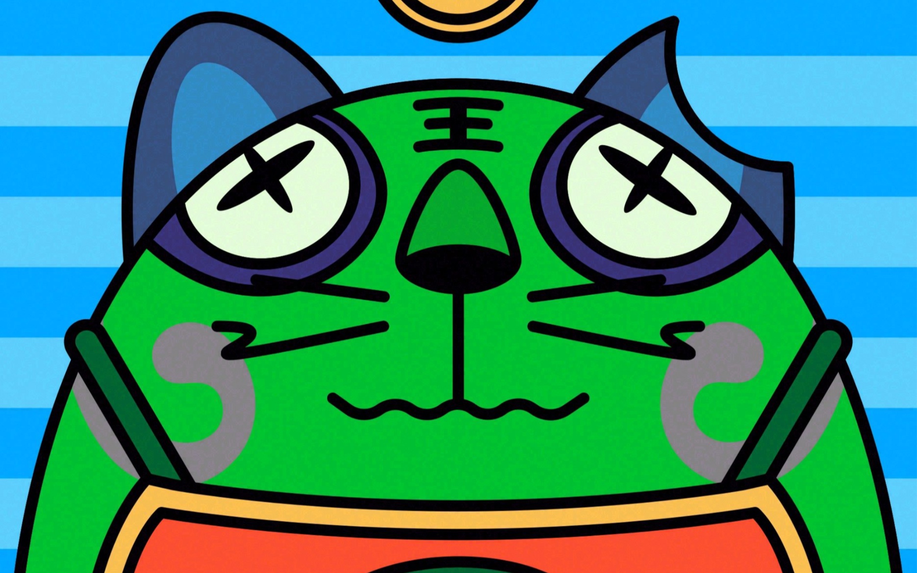 挑战全网最丑寅虎数字头像