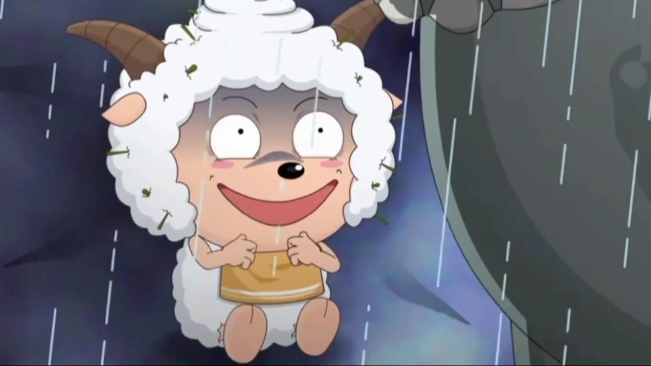 喜羊羊与灰太狼:懒羊羊在线教你如何微笑以及如何成为天选之子!