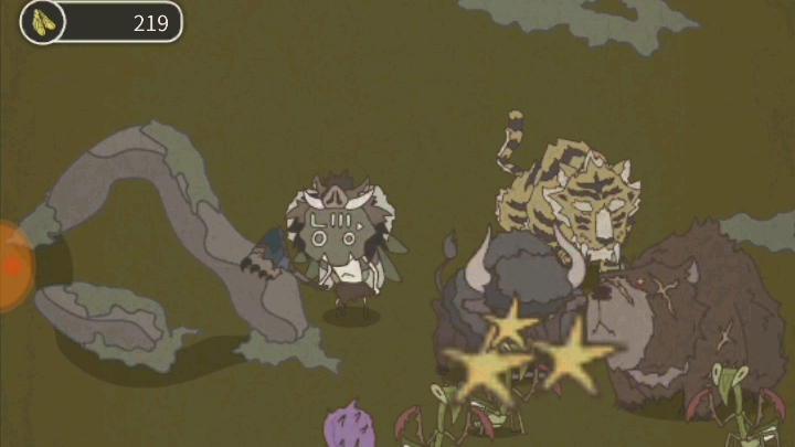 小凯最强德鲁伊动物森林成功击败猛犸象