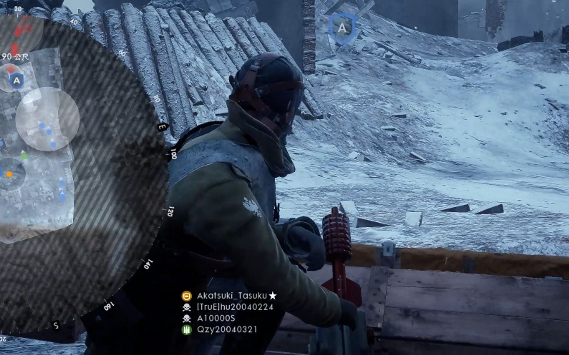 【战地一】防毒哨兵实战视频13分钟一命46杀