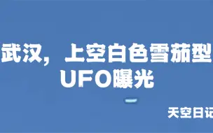 Télécharger la video: 白色雪茄型UFO长期在我家上空盘旋，科学家官方无解是怎么回事大家来讨论12月2日武汉出现雪茄型UFO