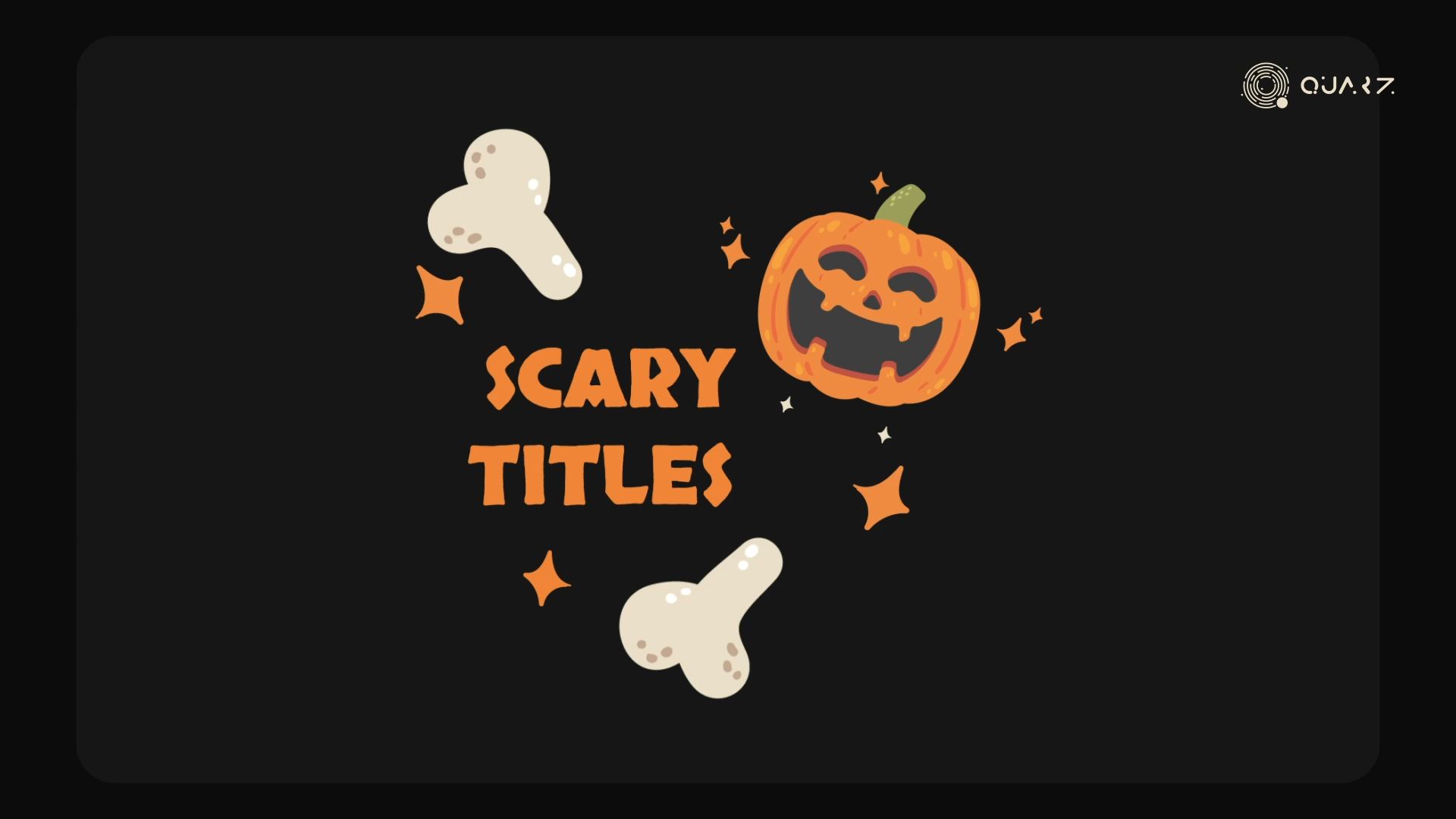 pr模板|多彩创意万圣节标题展示动态动效动画片头