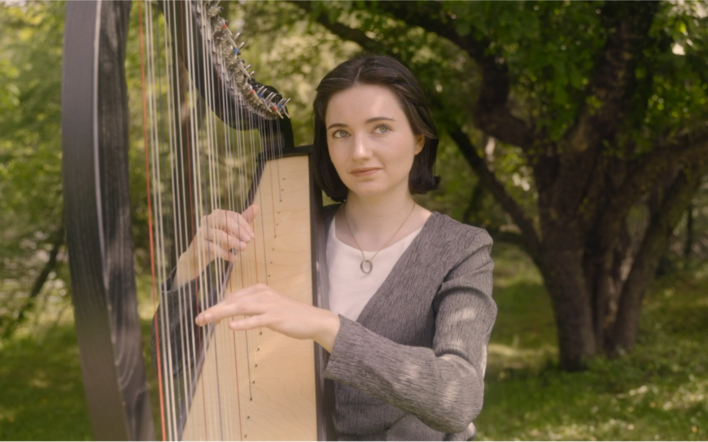 [图]竖琴 & 指环王/魔戒·主题曲-霍比特人 Lord of the Rings | Concerning Hobbits (Harp Cover)