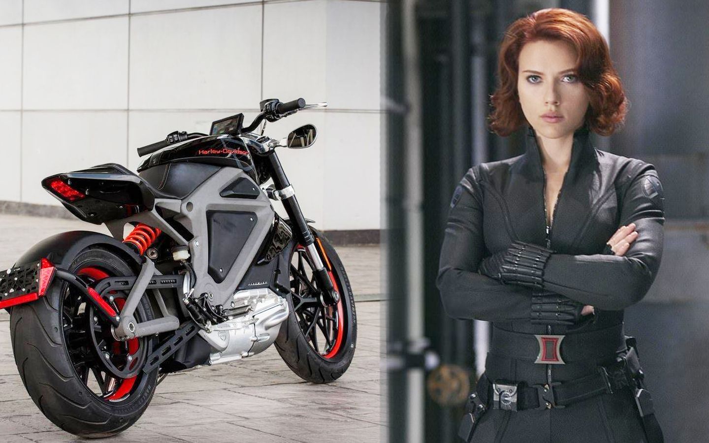 《黑寡妇》拍摄花絮:超飒寡姐被人追摩托狂飙,太帅了!