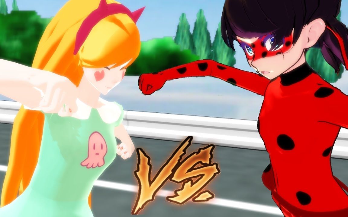 【星蝶公主/瓢蟲少女mmd】ladybug vs.