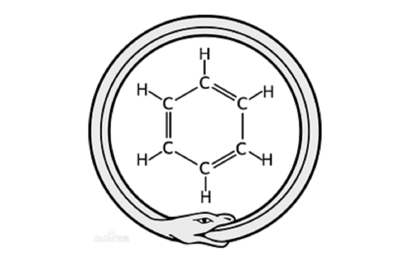 【开眼看世界】c64h64苯环(benzene ring)苯分子结构和萘分子结构