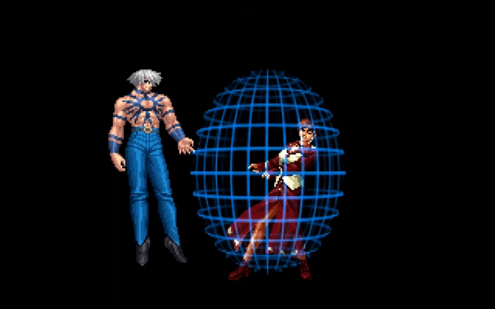 被大蛇囚禁的微丝?