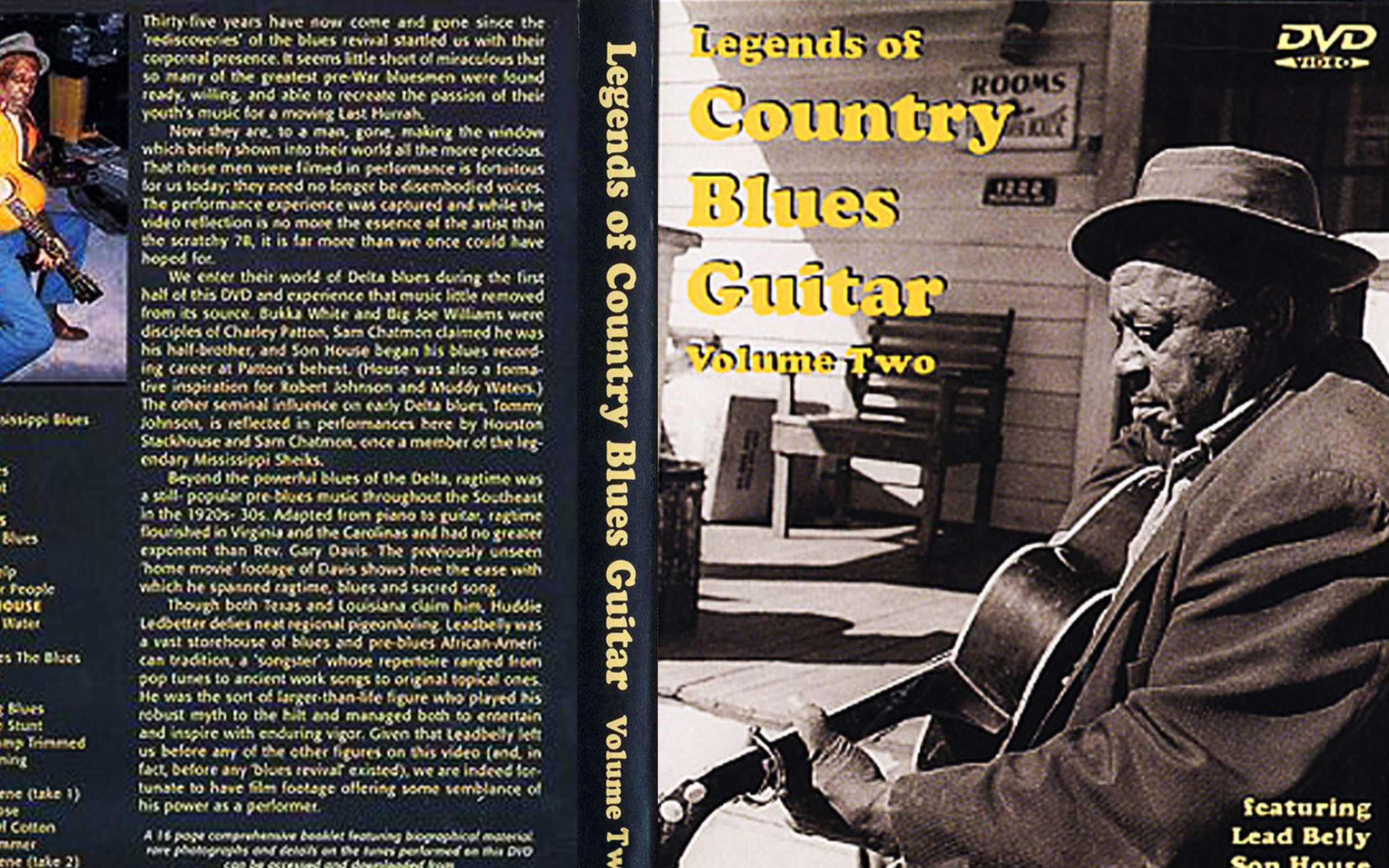 [图]乡村 布鲁斯吉他Legends Of Country Blues Guitar ... Volume1& 2