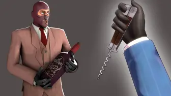 Video herunterladen: 【Zhain Custom Weapons】TF2 Spy Now opens wine