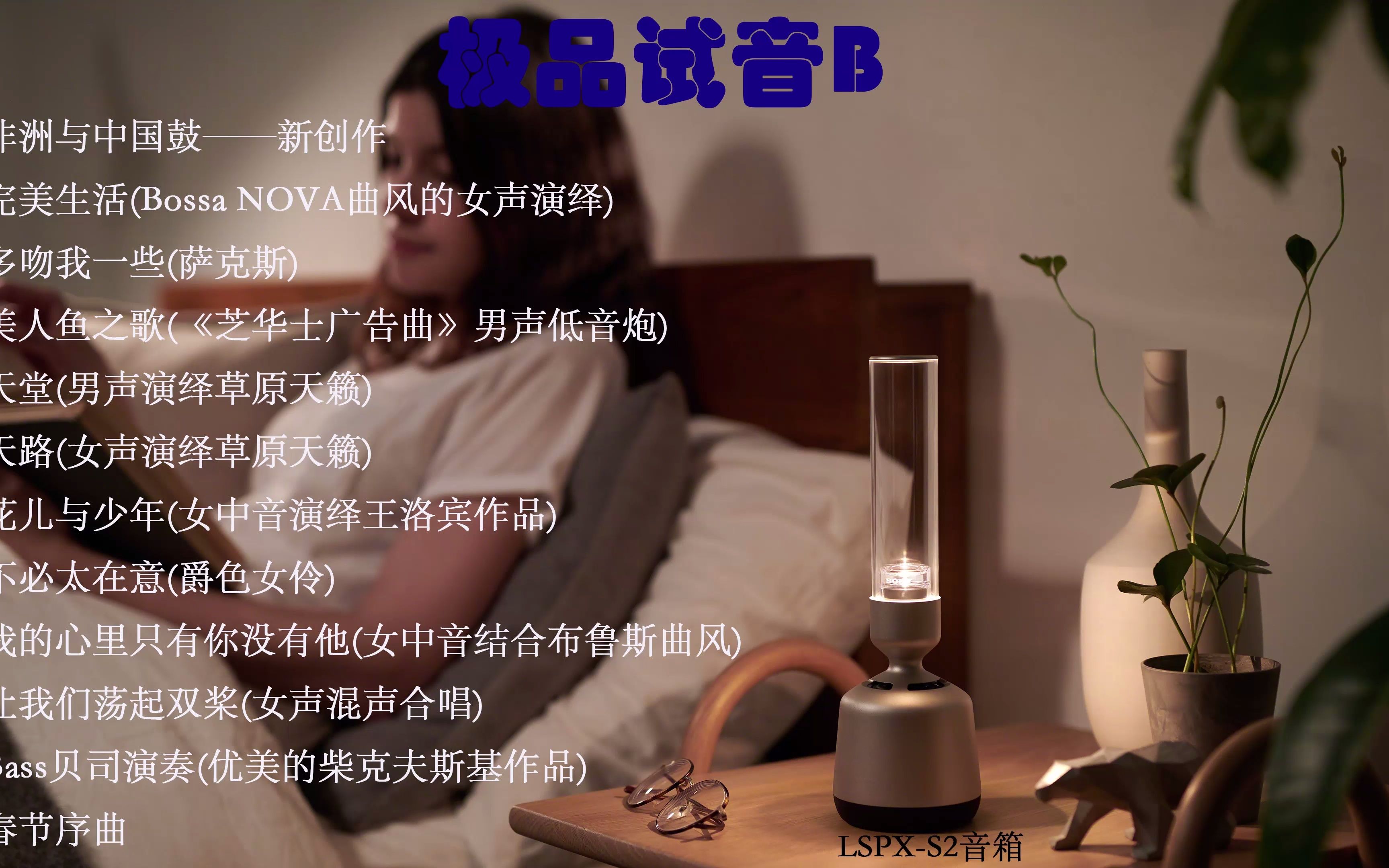 [图]无损音乐，极品试音B，男声低音炮，女中音结合布鲁斯曲风，混声