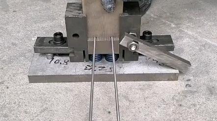 圆钢切断模具展示
