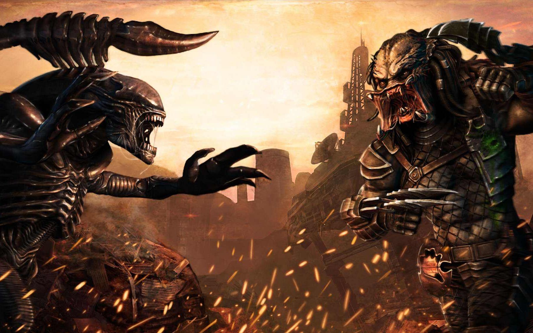 fly《异形大战铁血战士》陆战队员篇第二章精炼厂_哔哩哔哩_bilibili