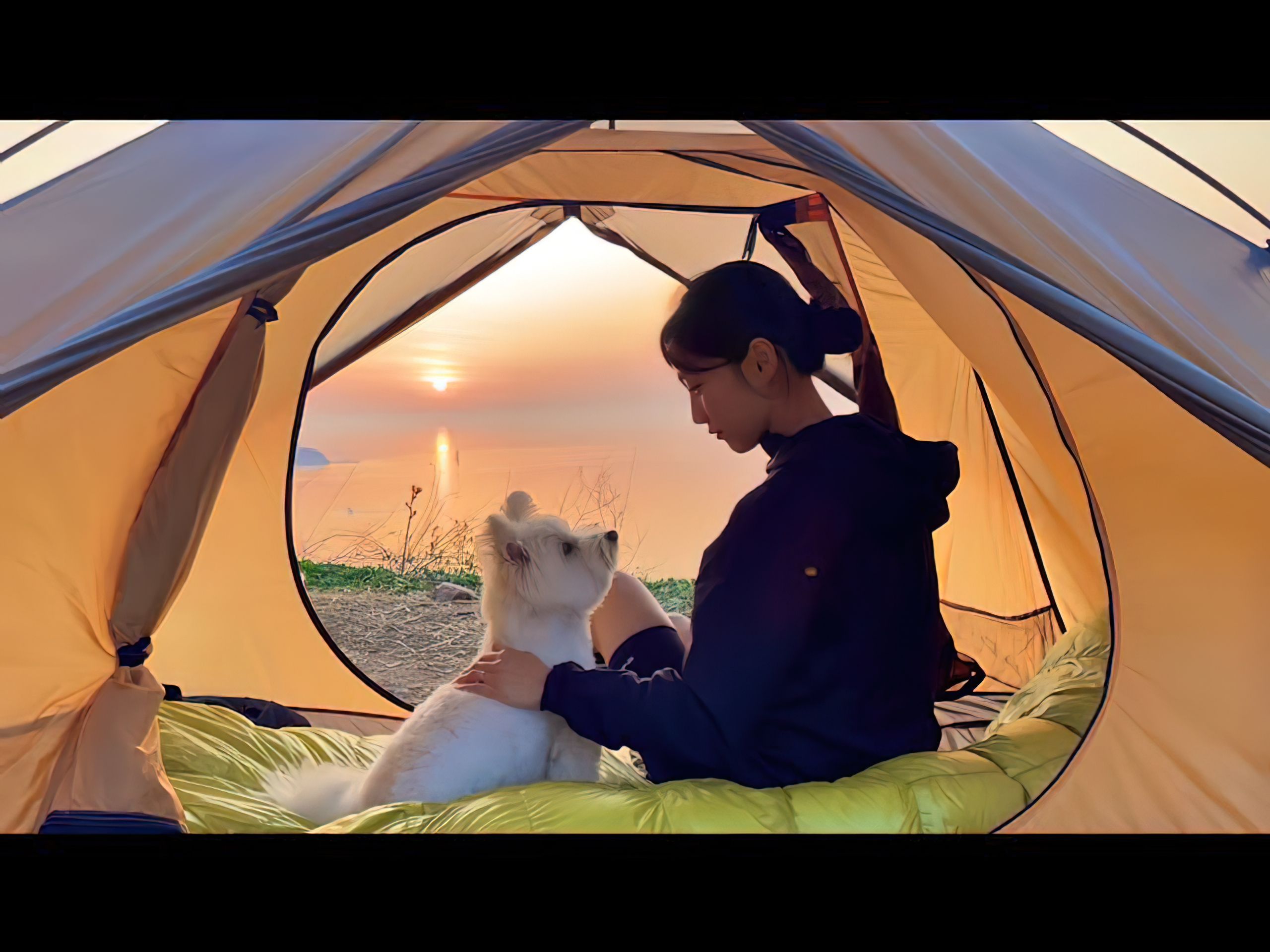 海景露营欣赏美丽日出 / 船上新鲜海鲜 / 露营vlog