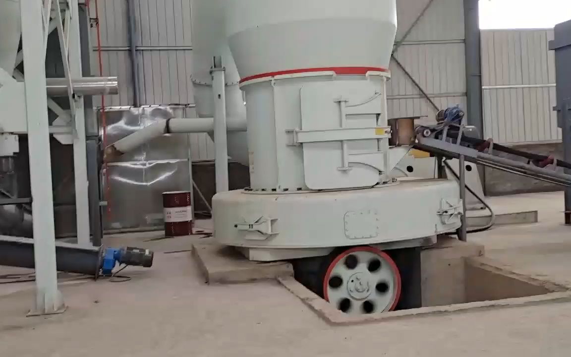 石灰石磨粉机设备的细度如何调节?现场调试视频