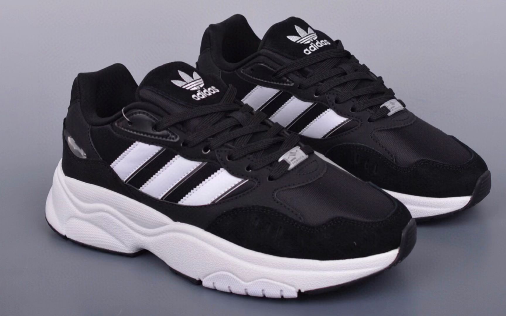 阿迪达斯三叶草 adidas retropy f90 复古运动跑鞋hp8025