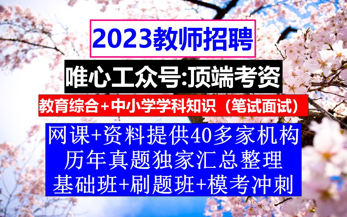 教师招聘,教师招聘考试报到证怎么弄啊,小学数学教师考编真题哔哩哔哩bilibili