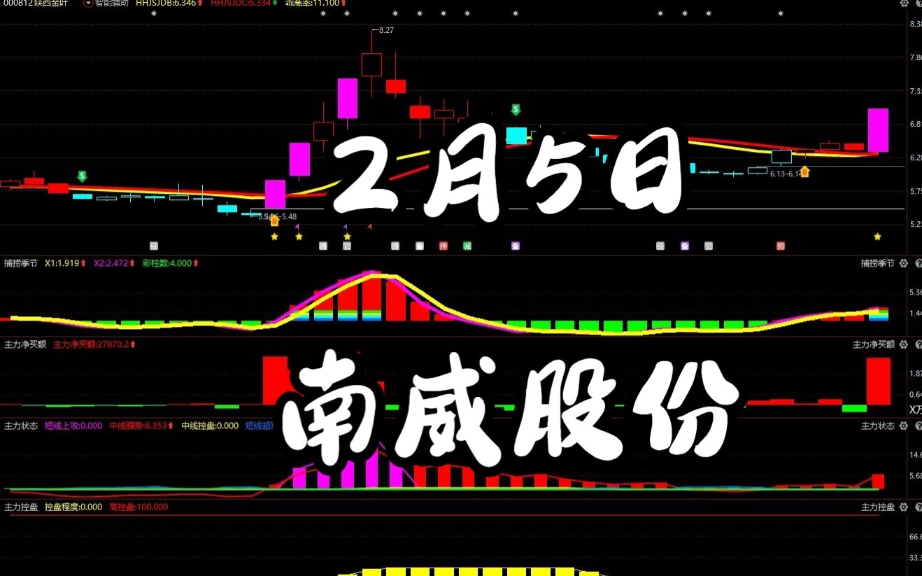 2月5日陕西金叶:目前主力什么情况?如何判断低吸高抛?哔哩哔哩bilibili