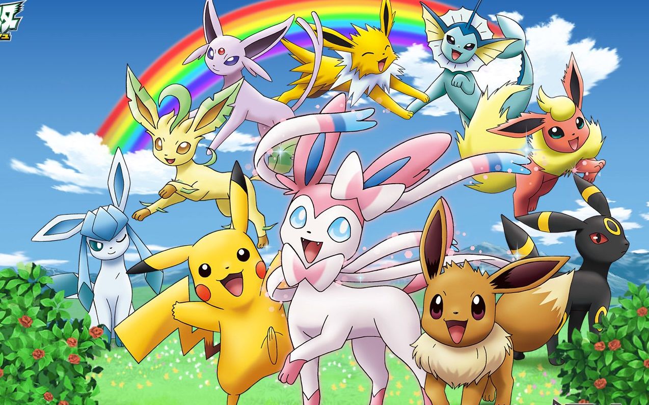 伊布家族竟有如此多的功能!_哔哩哔哩_bilibili