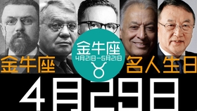 4月27日 金牛座 名人生日 哔哩哔哩 つロ干杯 Bilibili