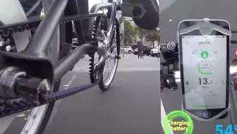 VELLO电助力折疊自行车-电能回收系统道路实测