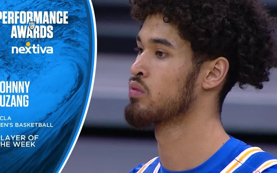 ucla后卫johnnyjuzang当选pac12联盟上周最佳