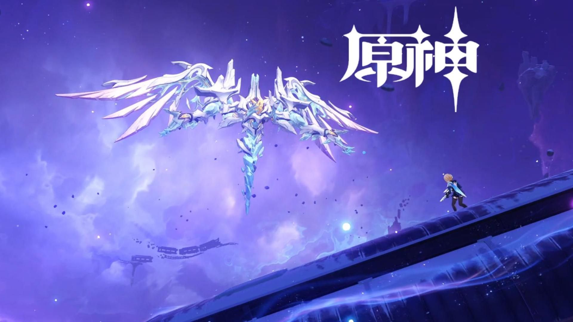 啊？至冬世界任务玩这么大啊？真正的「原初之人-光之巨人-斯瓦罗德」诞生！一切真相揭秘！灰眸与白沙皇肉体融合！「永爱世界-无忧的庭院」开！
