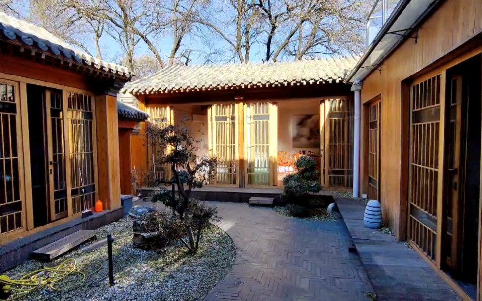 (zu)北锣鼓巷日系四合院 带车位 大露台_哔哩哔哩_bilibili