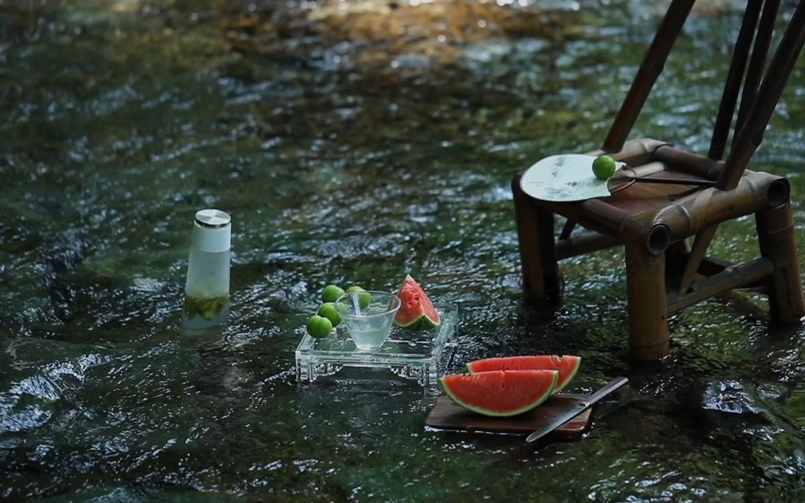 [图]过夏天｜浮瓜沉李。冷萃茶