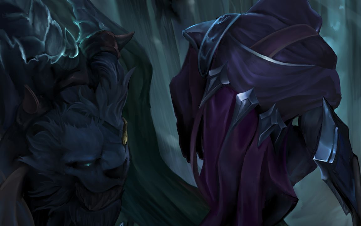 板绘卡特泰隆狮子狗