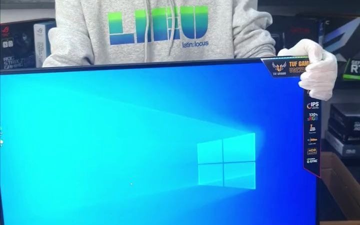 32_27寸,2k,170hz,华硕小金刚max vg27aql1a@dou 小助手 #电脑主机