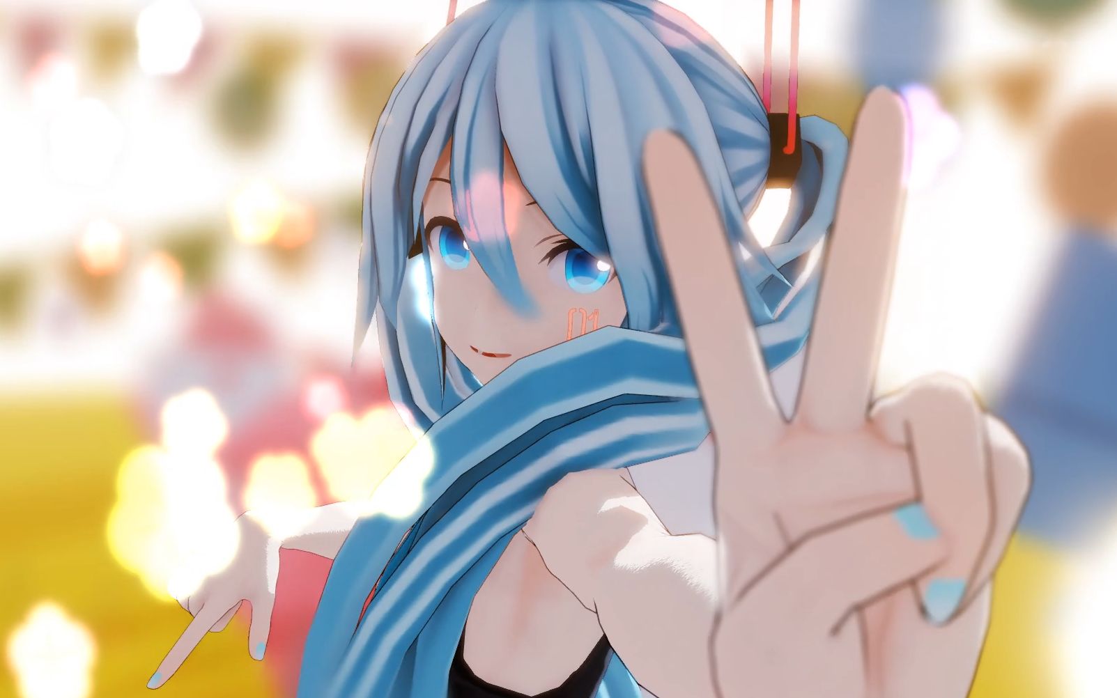 初音未来//宇宙大爆发/mmd