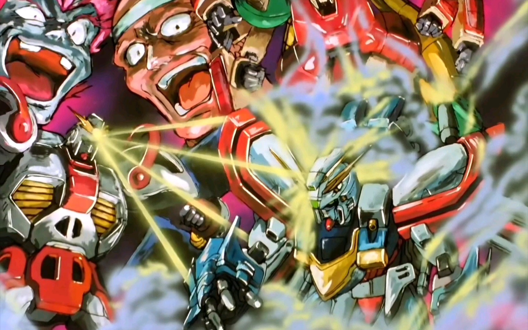 机动武斗传g高达战斗35集