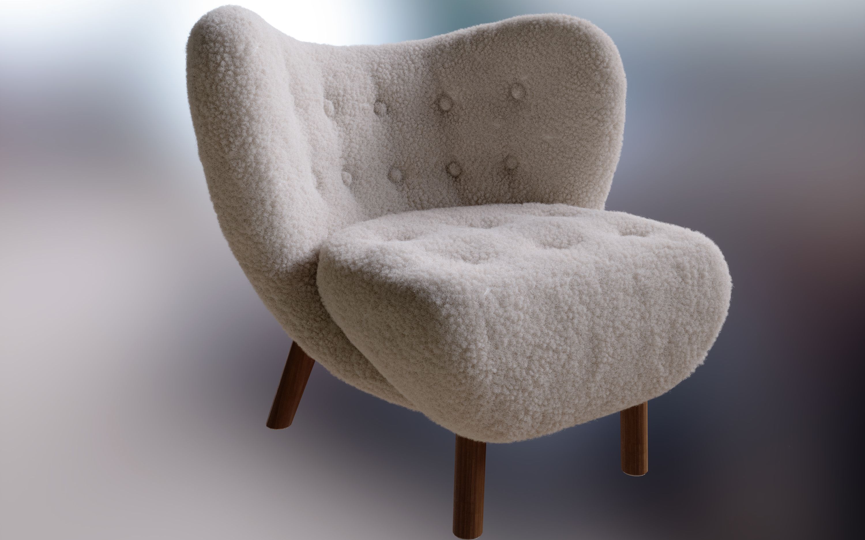 ornatrix&forest制作写实羊羔绒