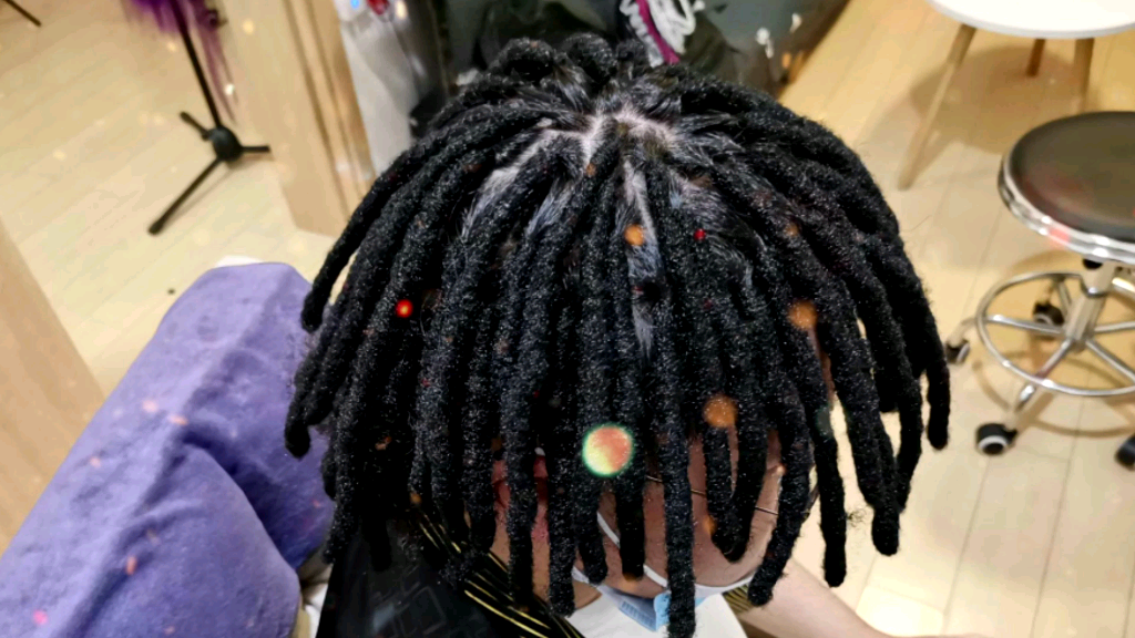 【广州玛雅脏辫】工作室,男士散脏辫#广州